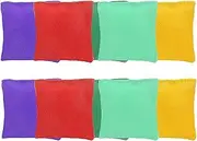 Generic 10Pcs Nylon Bean Bags Vibrant Carnival Toss Game Accessories for Outdoor Fun for Parties Strengthens Hand Eye Coordination for Boys