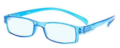 Calabria 762 Neck Hanging Blue Light Blocking Designer Reading Glasses+1.50 Blue