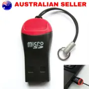 Micro SD to USB 2.0 Memory Card Reader M2 T-Flash SDHC Mini Adapter High Speed