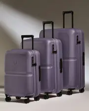[Antler] Expandable Carry-on Luggage Set in Thistle Purple - Single Stripe
