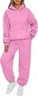[Generic] Womens 2 Piece Outfits Lounge Hoodie Sweatsuit Sets, Sweatsuit Sets Oversized, Matching Sweat Sets for Women