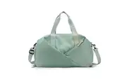 Elosung Green Stylish Gym Travel Bag With Shoe Compartment Lightweight And Durable Design Gym Bags