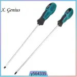 2 PACKS 12 INCHES LONG SLOTTED AND PHILLIPS SCREWDRIVER FLAT