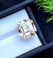 Loose Lab grown Asscher cut 1CT Natural D Color Diamond VVS1 Clarity Certified