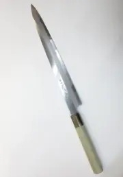 Tsukiji Aritsugu Japanese Yanagiba Kitchen Sashimi Knife 288mm Blue Steel #2 New