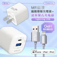 在飛比找Yahoo奇摩購物中心優惠-台灣三洋 MFi原廠認證線 Lightning USB 傳輸