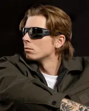 [Oakley] Oakley Men's Masseter Sunglasses in Grey/Prizm Black One Size Grey/Prizm Black