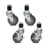 Swivel Castor Wheels - Set of 4