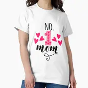 No 1 Mom Mother's Day Gift Mommy T-Shirt