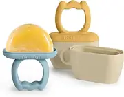 Chilly Monster Ice Pop Mould Set - Sky Blue + Mustard