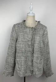 MILLERS Womens *BNWT*Cream Black Metallic Check MI SMART Jacket Size 16