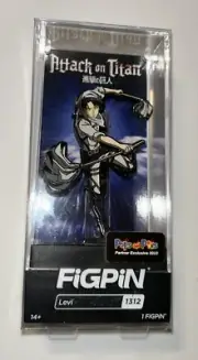 Figpin Attack on Titan Cleaning Levi #1312 Pops & Pins Exclusive LE 1000 NEW