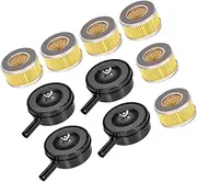 4pcs Air Compressor Filter Sound Muffler Intake Filter for Quiet Operation Compatible with Screw Compressors Easy Installation Efficient Air