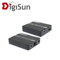 在飛比找momo購物網優惠-【DigiSun 得揚】EH605 HDMI 網路線訊號延長