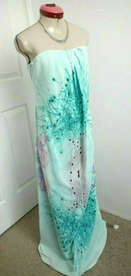 COOPER ST Green Maxi DRESS Size Aus 6 NWT Strapless Party Wedding Event Cocktail