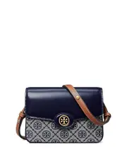 Tory Burch Robinson T Monogram Convertible Shoulder Bag