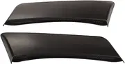 Rear Side Door Trim Panel, 1 Pair Air Outlet Scoops Frame Guard Set, Compatible with Mustang GT350 2015-2018