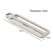 Premium Stainless Steel Weight Belt Slide Keeper for Underwater Diving Lovers