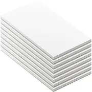 3" x 5" Note Pads - Memo Pads - Blank Scratch Pads - Small Notepad Writing Pads for Taking Notes and Task Allocation – Easy to Peel – 80gsm Papers with Cardboard Backing – 50 Sheets – Pack of 8