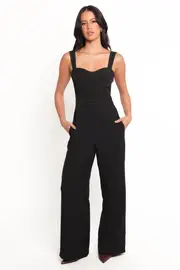 [PUP101] Taisha Jumpsuit - Black S black