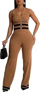 [ksotutm] Women's Fall 2 Piece Set Knit Knit Sleeveless Vest Wide Leg Pants Two Piece Outfits Going Out Set
