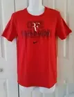 Nike Roger Federer RF Foundation One Million Nike T-Shirt Red