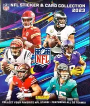 PANINI NFL 2023 STICKER & CARD COMPLETE SET ALBUM BRAND STROUD YOUNG ROOKIES