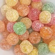 Barnetts - Mega Sour Candy Fruits 454g - Trendy Sweet Bags - Traditionally Handmade Sweets - Sour Coating Lasts 20 Seconds - Candies for Party Bag, Gift Hamper, or Hamper Box