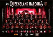 STATE OF ORIGIN QLD NRL RUGBY TEAM POSTER, PENRITH PANTHERS, MELBOURNE STORM EEL
