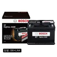 在飛比找森森購物網優惠-BOSCH 博世 S6+LN4 AGM電瓶80A 歐系汽車電