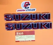 NEW Suzuki GT185 GT250 GT380 GT550 GT 125 T350 A100 Badge Emblem SET 68111-33000
