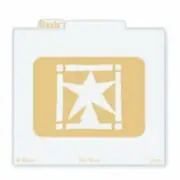 Sizzix Embossing Folders - 38-9775 Icon, Star w/Treetop