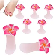 Silicone Toe Separators - Reusable Toes Dividers Toe Separators - Tools Nail Separators for Nail Salons Lovers Women Girlfriend Mother