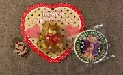 Lucy & Me Lot Of 3 Holiday Pins Lucy Riggs