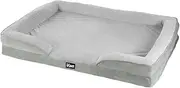 Pet Bed Dog Calming Soft Cushion Egg Crate Large Sofa Removable Washable Cozy Comfort