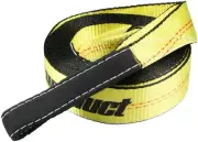 Recovery Tow Strap 2In X 20Ft Heavy Duty 20,000 Lbs Break