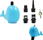 Paddle Board Compressor Adapter, Regulator for Air Compressor Pump, Pumping Head Connector Attachment with 4 Nozzles for Inflatable Boat Paddleboard and Kayak