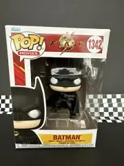 Funko POP! DC Movies: Flash - Batman #1342 w/ Protector