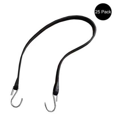 (25) 41" Bungee Cord Strap Cargo Tie Down T41-10 For Flatbeds Vans Caravans