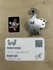 WiscoWorx CatHole Stainless Steel Bottle Opener / EDC Pocket Piece