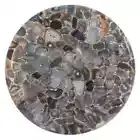 Brown Wild Agate Table Top, Agate Table, Natural Agate Round Table, Agate Table