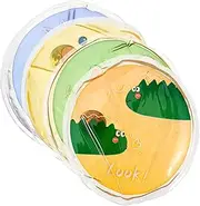 4pcs Reusable Hand Warmers Portable Heating Packs for Winter Unique Design Hand Heater Present for Family Friends Easy to Use Pocket Warmers