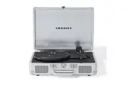 Crosley Cruiser Bluetooth Portable Turntable - Silver