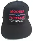 George Foreman vs. Michael Moorer Vintage Baseball Boxing Fight Cap Brand New