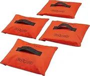 GoSports Sports Net Sandbags Set of 4 Weighted Anchors for Baseball Nets, Soccer Goals, Golf Nets, Football Nets, Hockey Nets and More