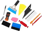 HEALEEP 1 Set Auto Vinyl Wrap Tool for Vehicle Tint Film Application Complete Kit for Window Tinting Includes Squeegee and Various Tools for Efficient Installation and Trim