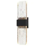 ET2 E30136 Rune 19" Tall LED Outdoor Wall Sconce - Black