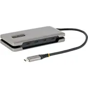 StarTech.com 4-Port USB-C Hub, USB 3.2 Gen 2, 10Gbps, 100W Power Delivery Pass-Through, 12.6in (32cm) Cable, Portable USB Expans