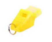 High Quality Sports Like Big Sound Whistle Seedless Plastic Whistle Outdoor Sport(Yellow)