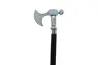 Victorian Vintage Wooden Walking Stick Cane Christmas Ice Axe Head Handle Gift
